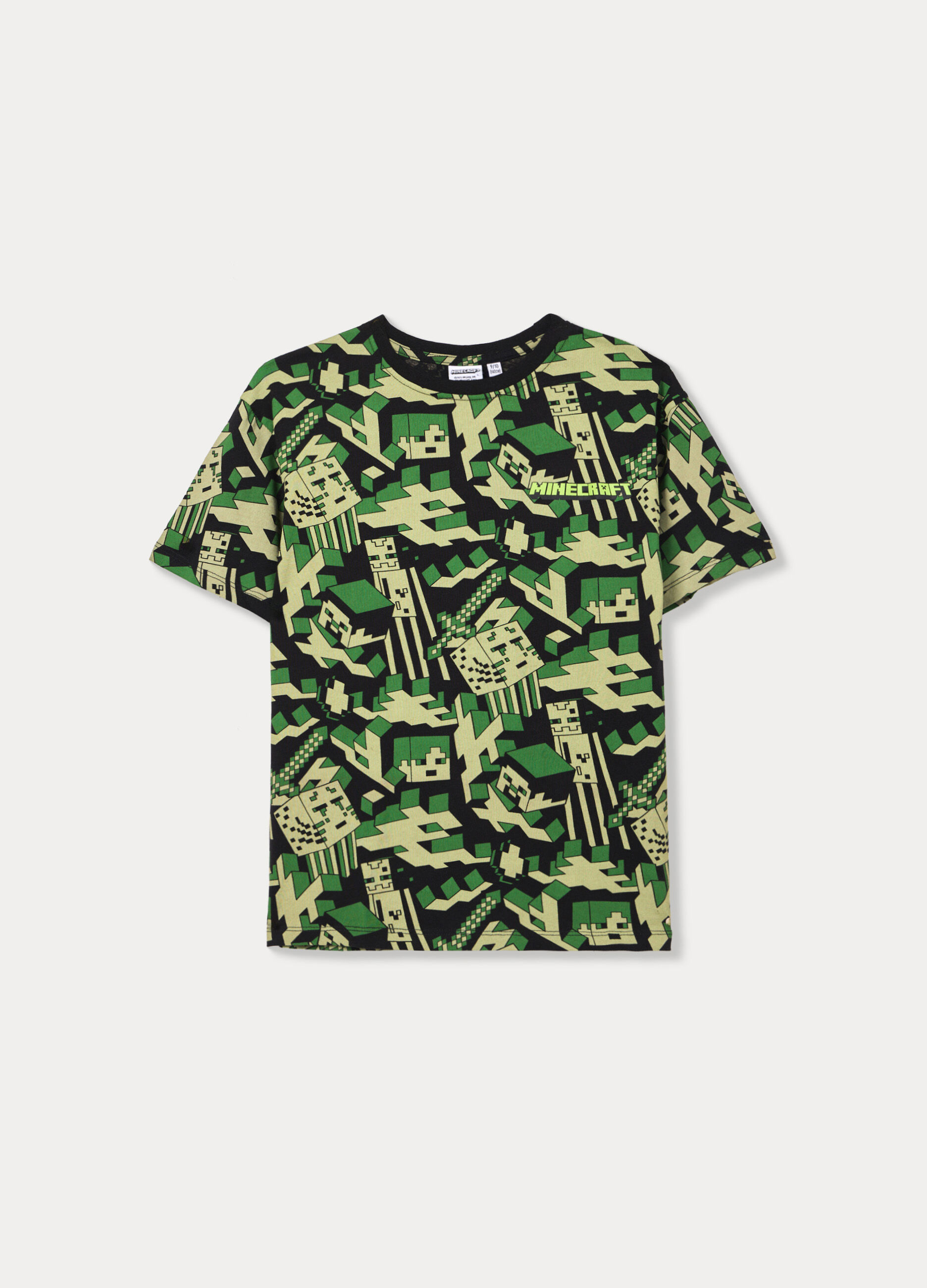 T-shirt Minecraft girocollo ragazzo_0