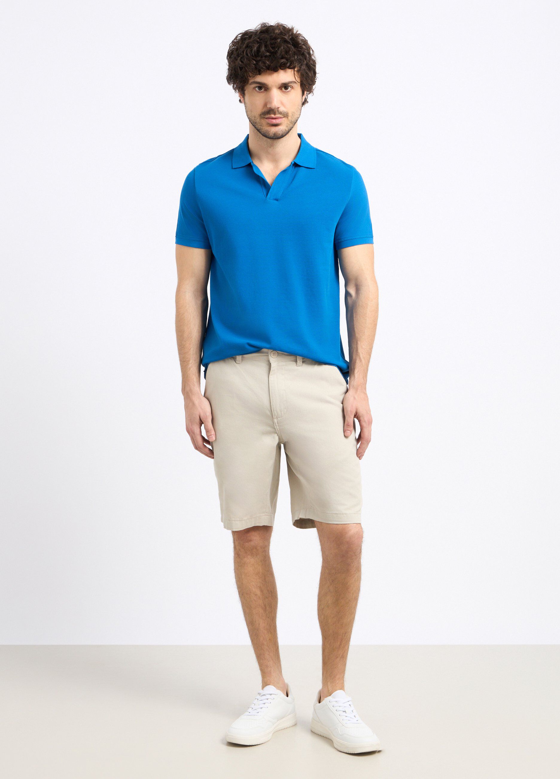 Shorts in puro cotone uomo_0