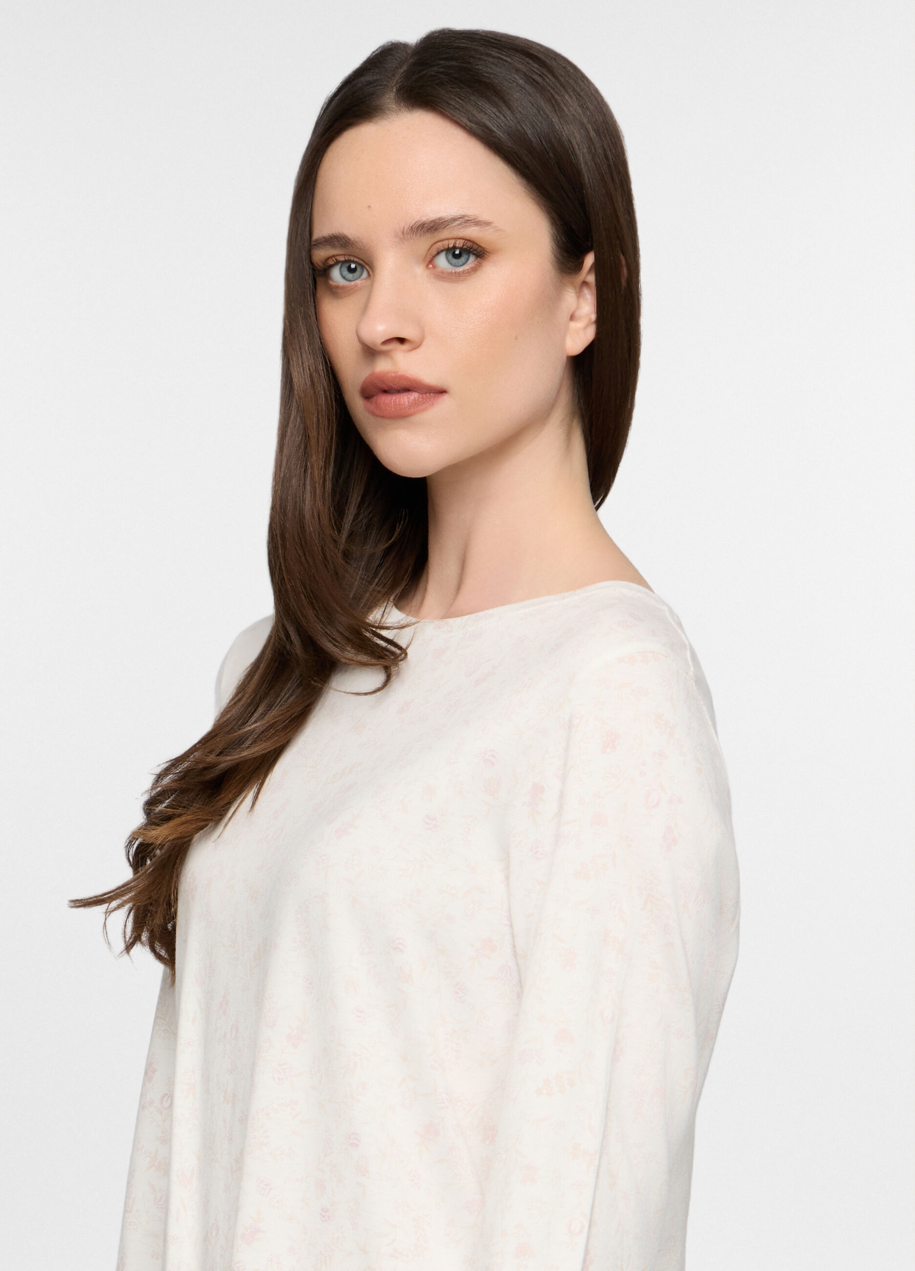 Camicia da notte in jersey donna_2