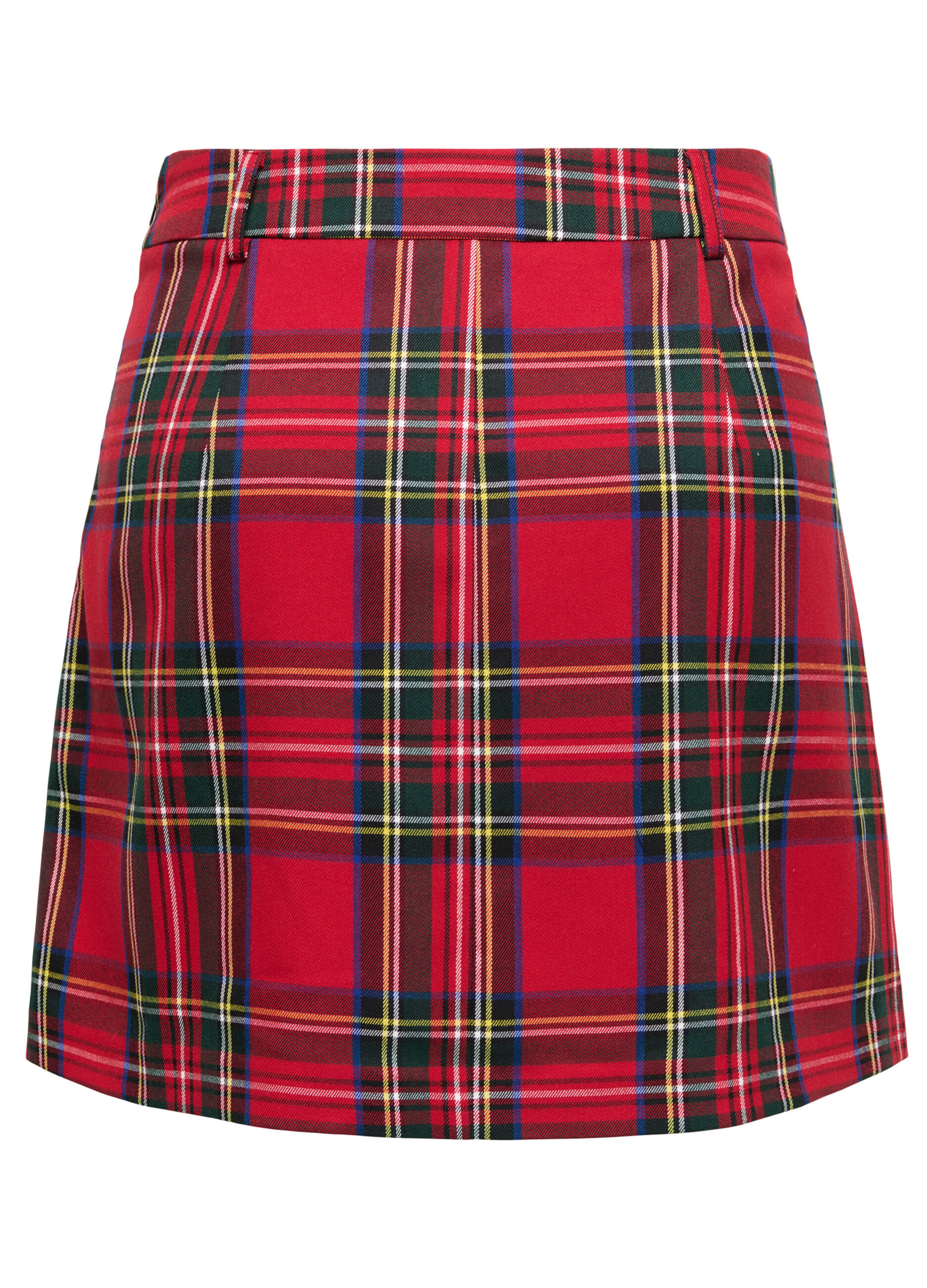 Minigonna in tartan donna_1