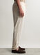 Pantalone chino in viscosa, cotone e lino uomo_1