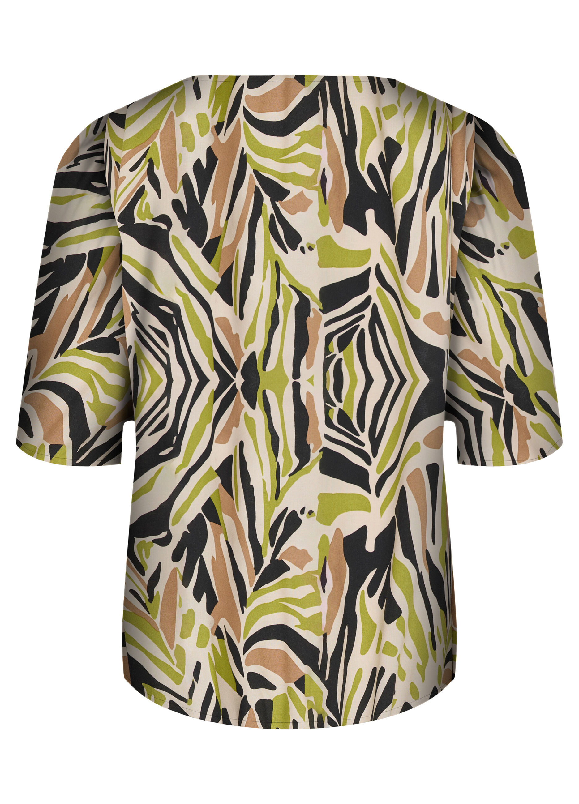 Blusa con stampa donna_1