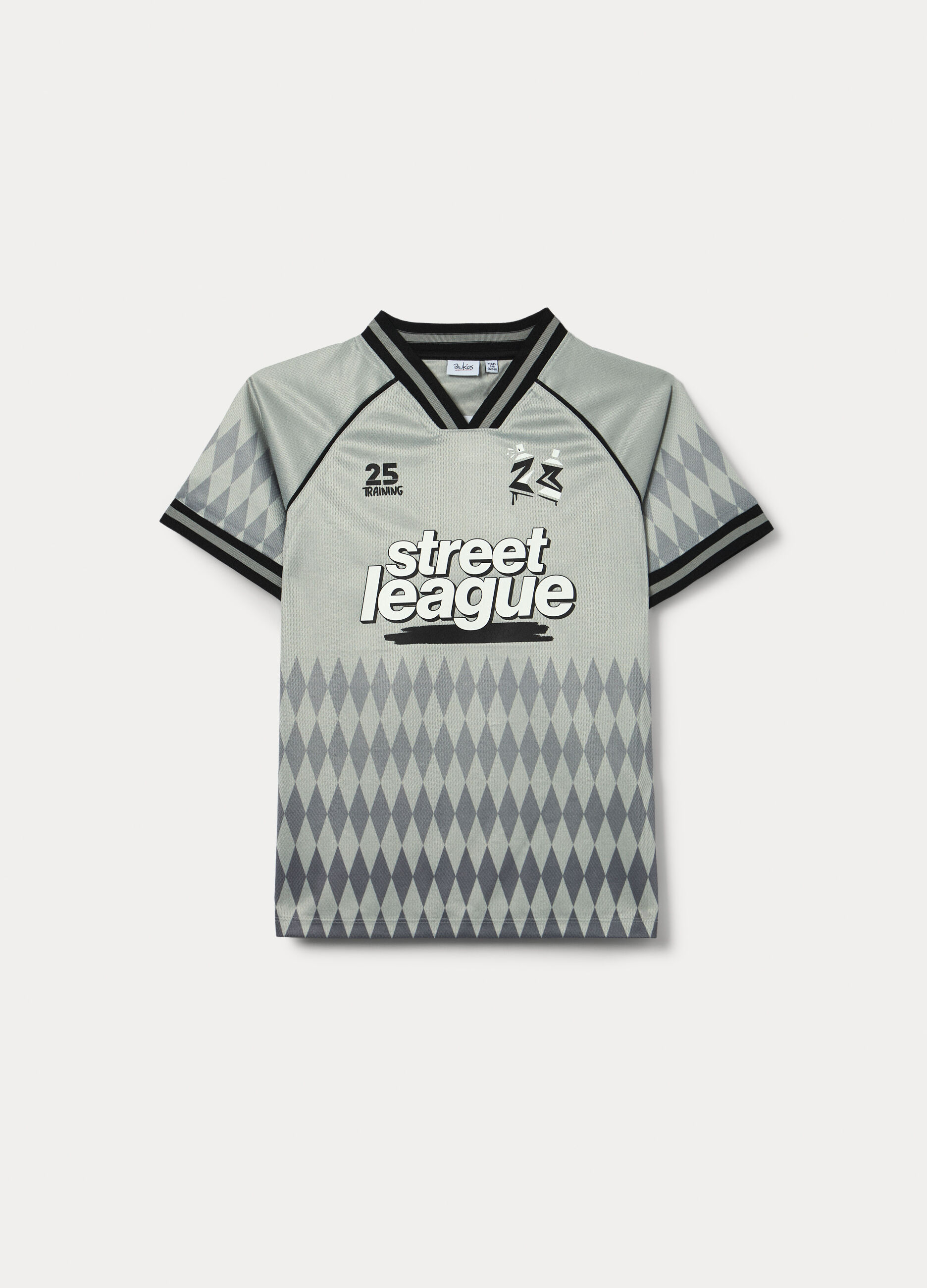 T-shirt in tessuto mesh ragazzo_0