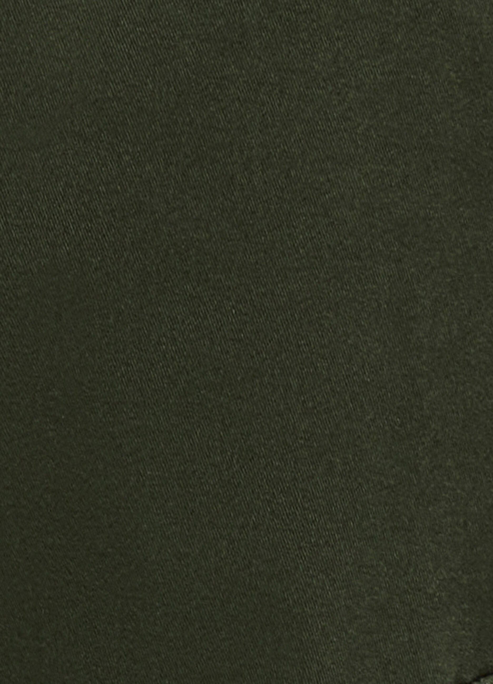 Pantaloni cargo con elastico in vita uomo_5