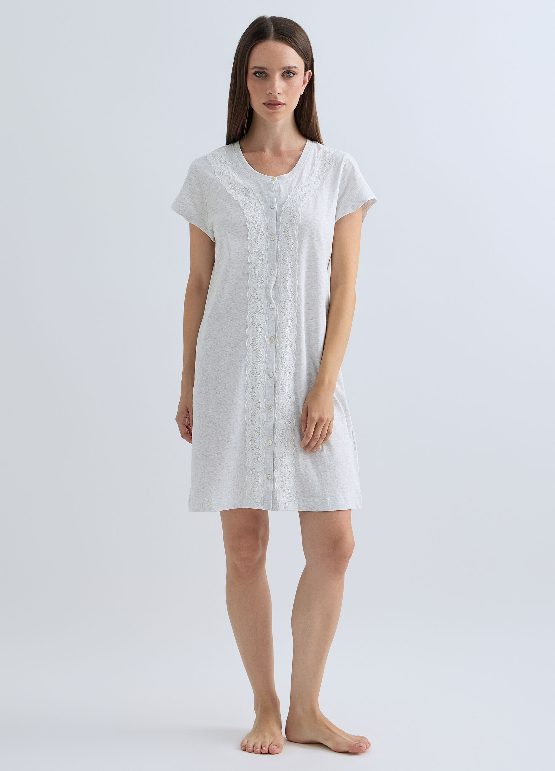 Camicia da notte corta donna _0
