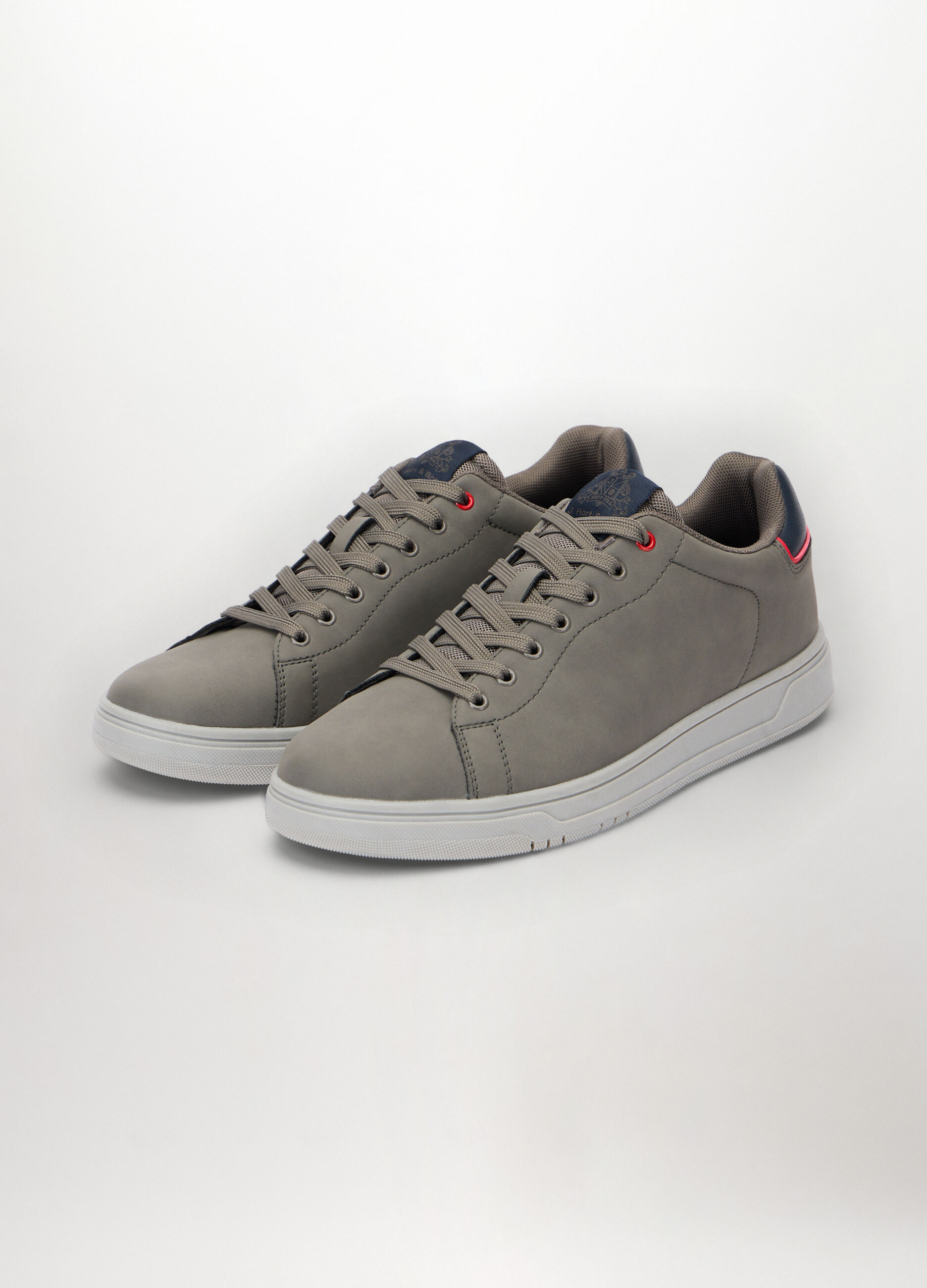 Sneakers low-top con dettagli a contrasto uomo_1