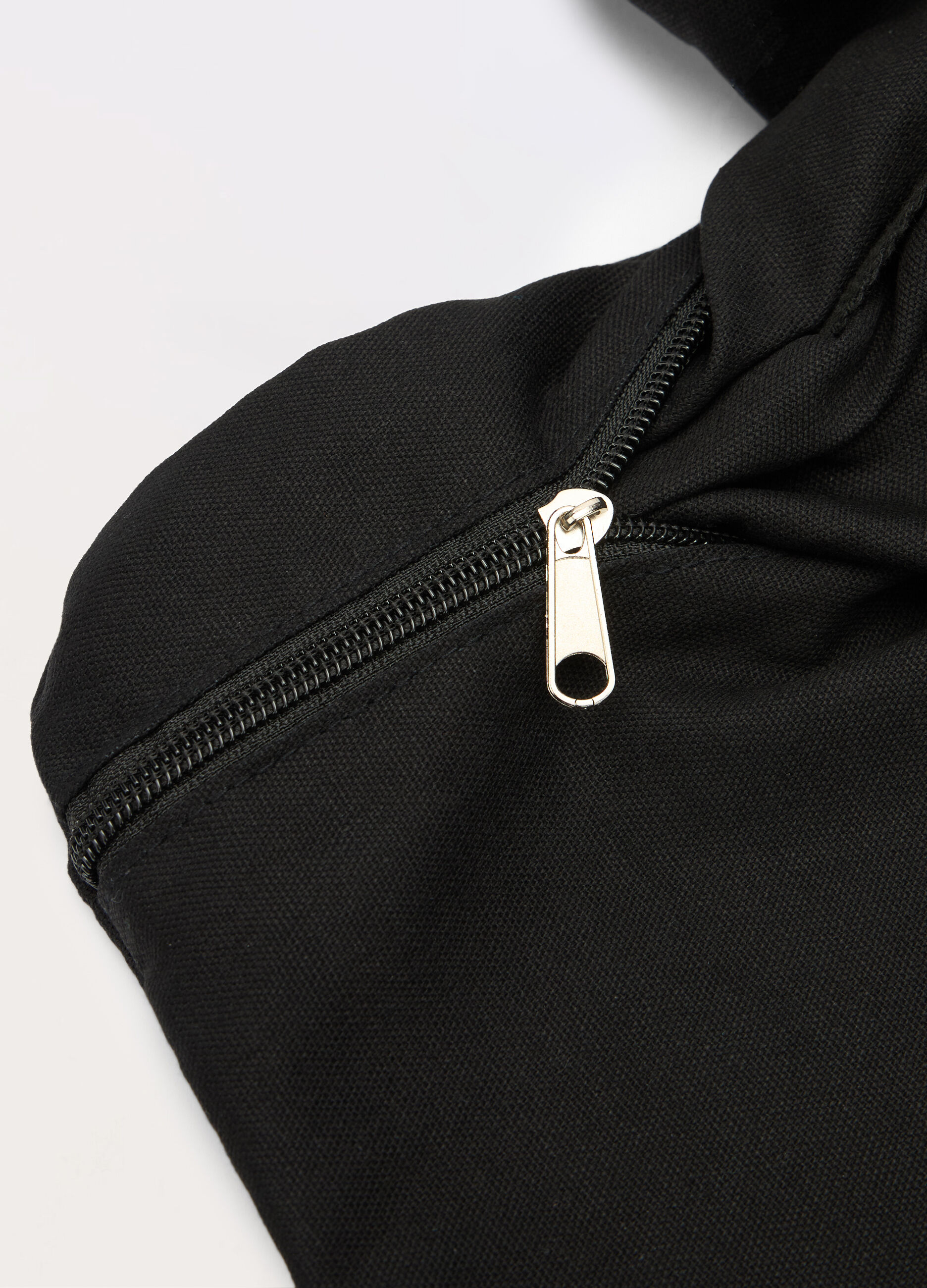 Borsone con zip in tela di cotone uomo_2