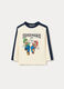 T-shirt Super Mario in jersey di puro cotone bambino_0