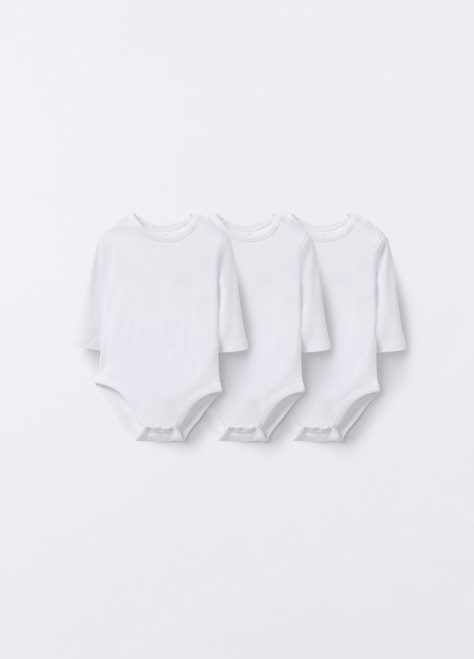 Pack 3 body in interlock di puro cotone _0