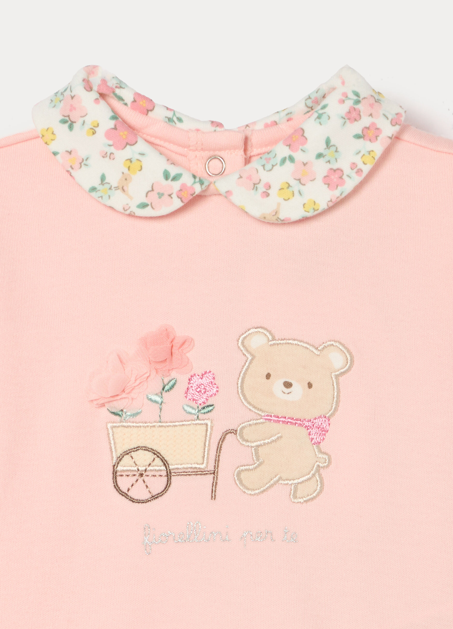 Jogging set in interlock di puro cotone neonata_2