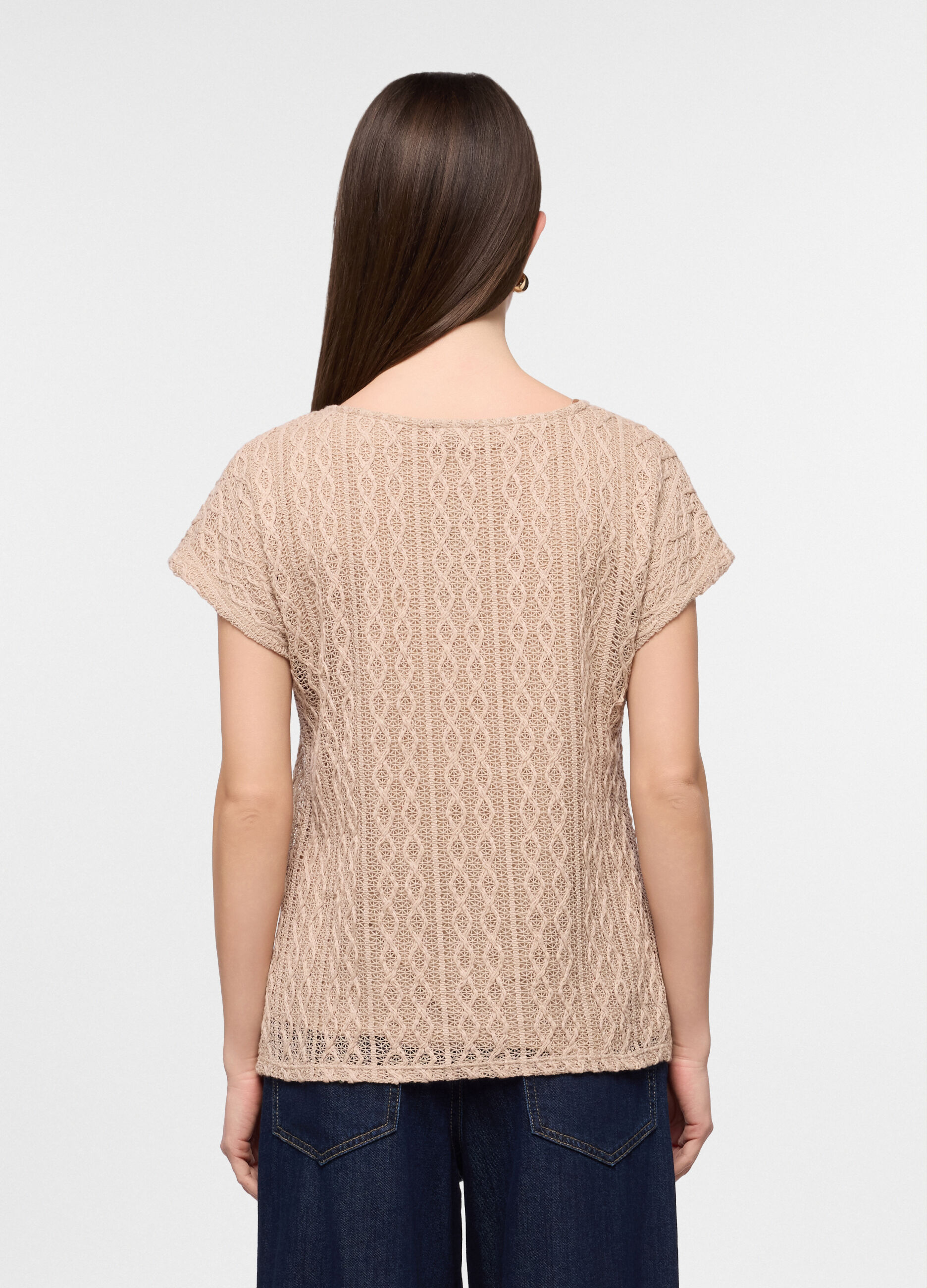 T-shirt girocollo donna_1