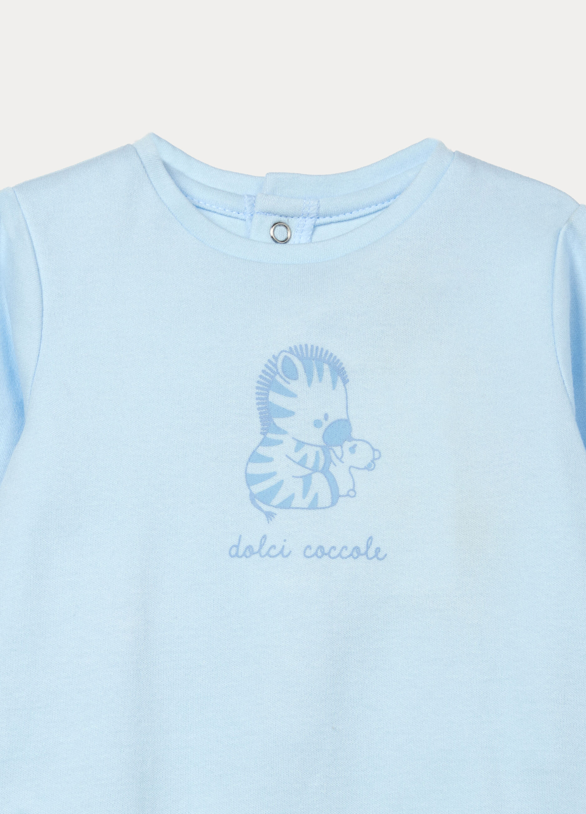 Tutina in interlock di puro cotone neonato_2