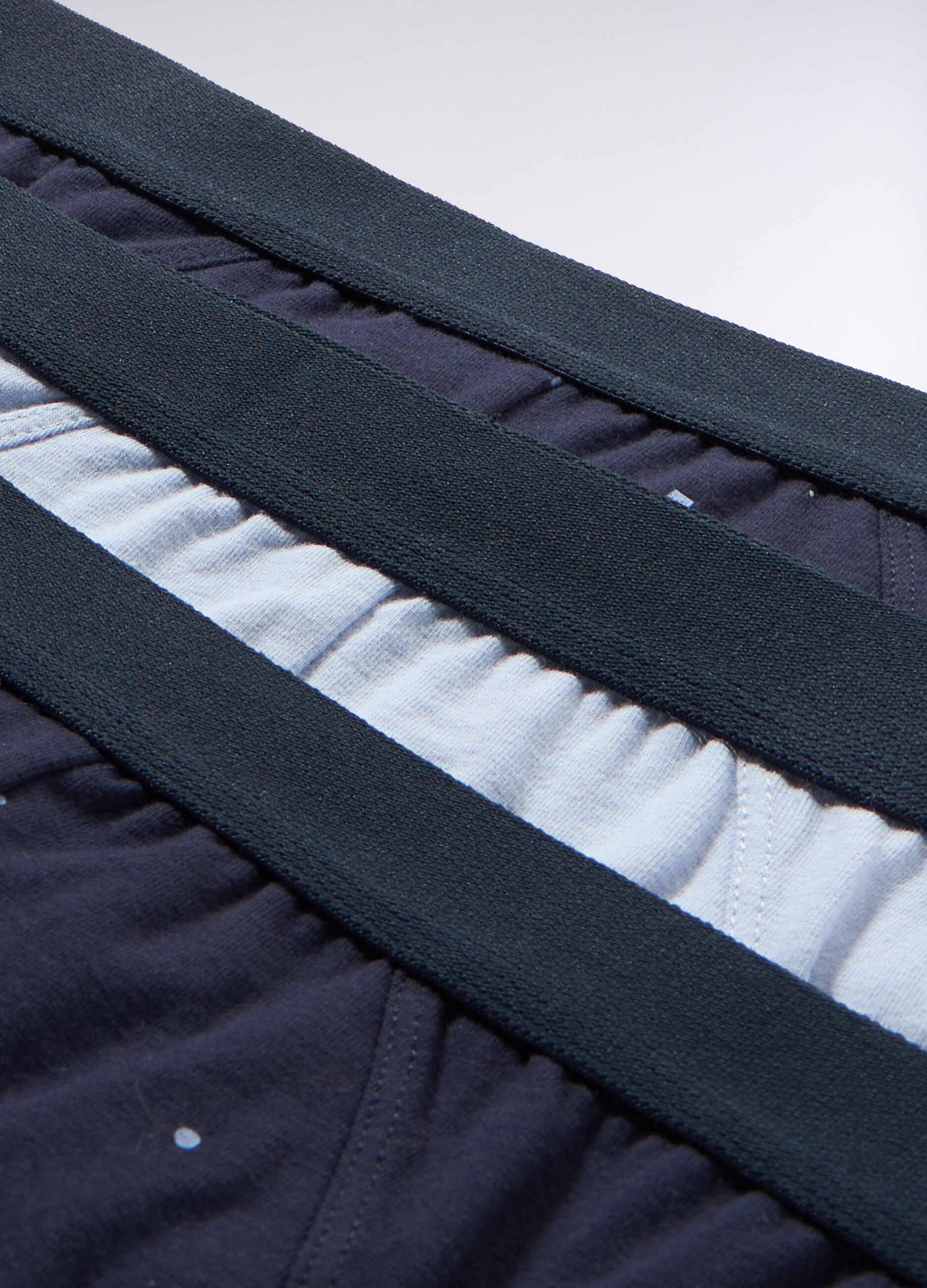 3 pack slip in cotone stretch a pois uomo_2