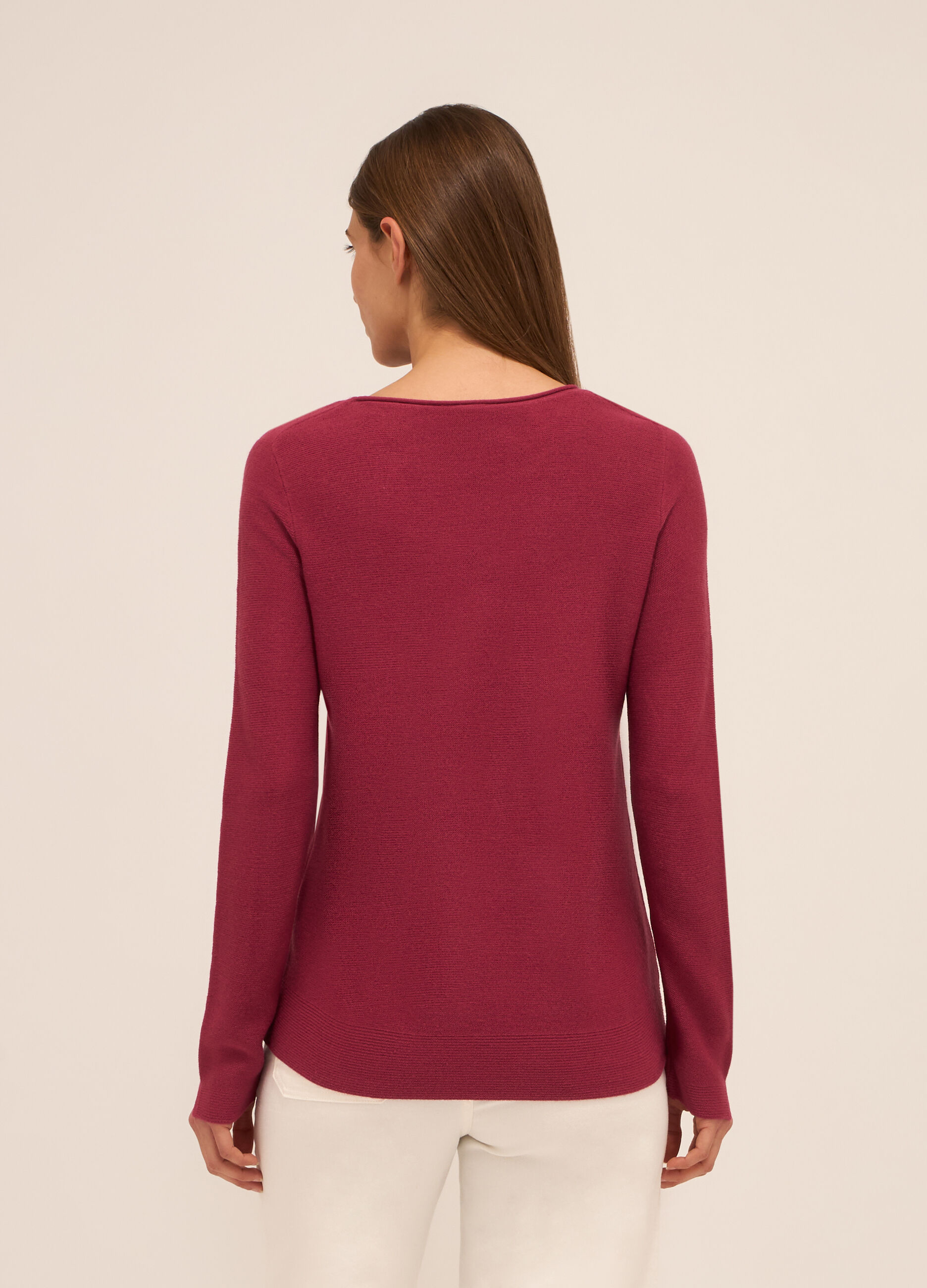 Pullover effetto cashmere donna_1