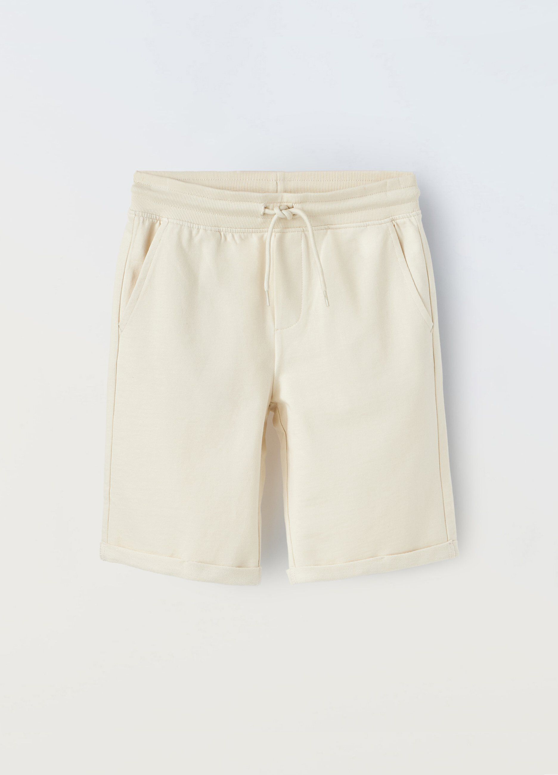 Shorts in puro cotone bambino_0