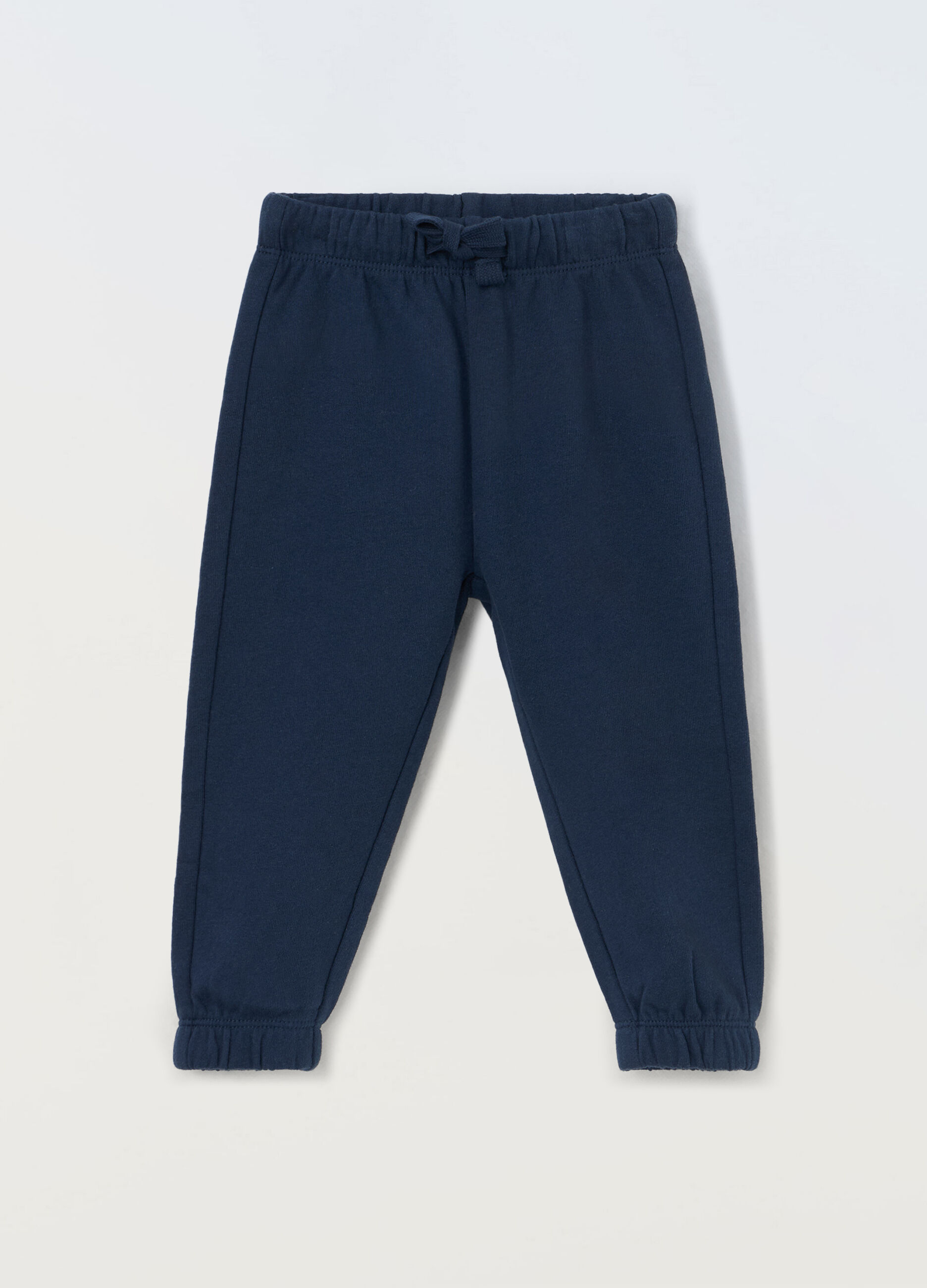 Joggers in french terry di cotone neonato_0