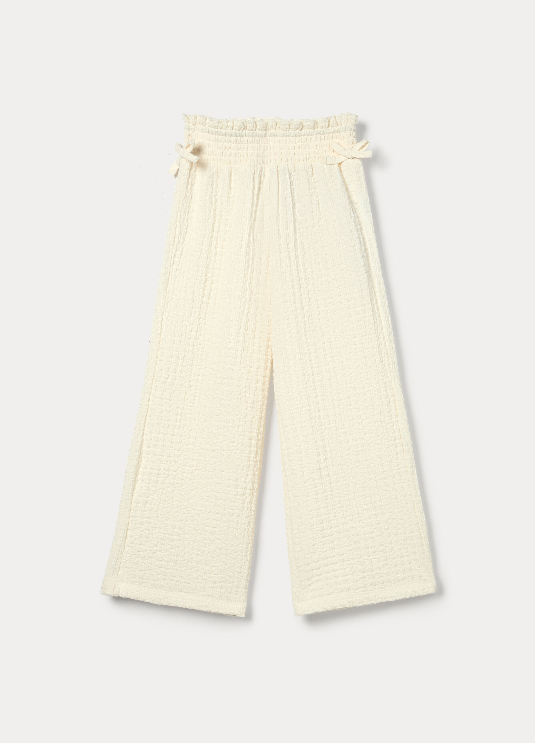 Pantaloni wide leg bambina_0