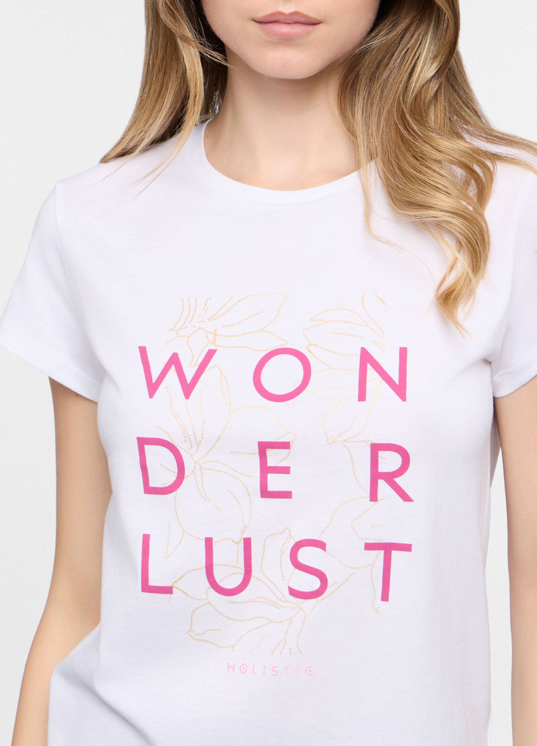 T-shirt girocollo donna_2