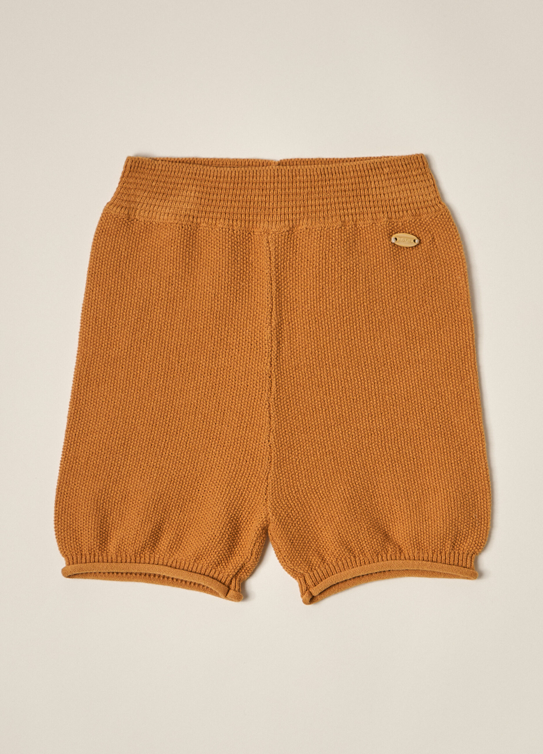 Shorts tricot in puro cotone IANA neonato_1