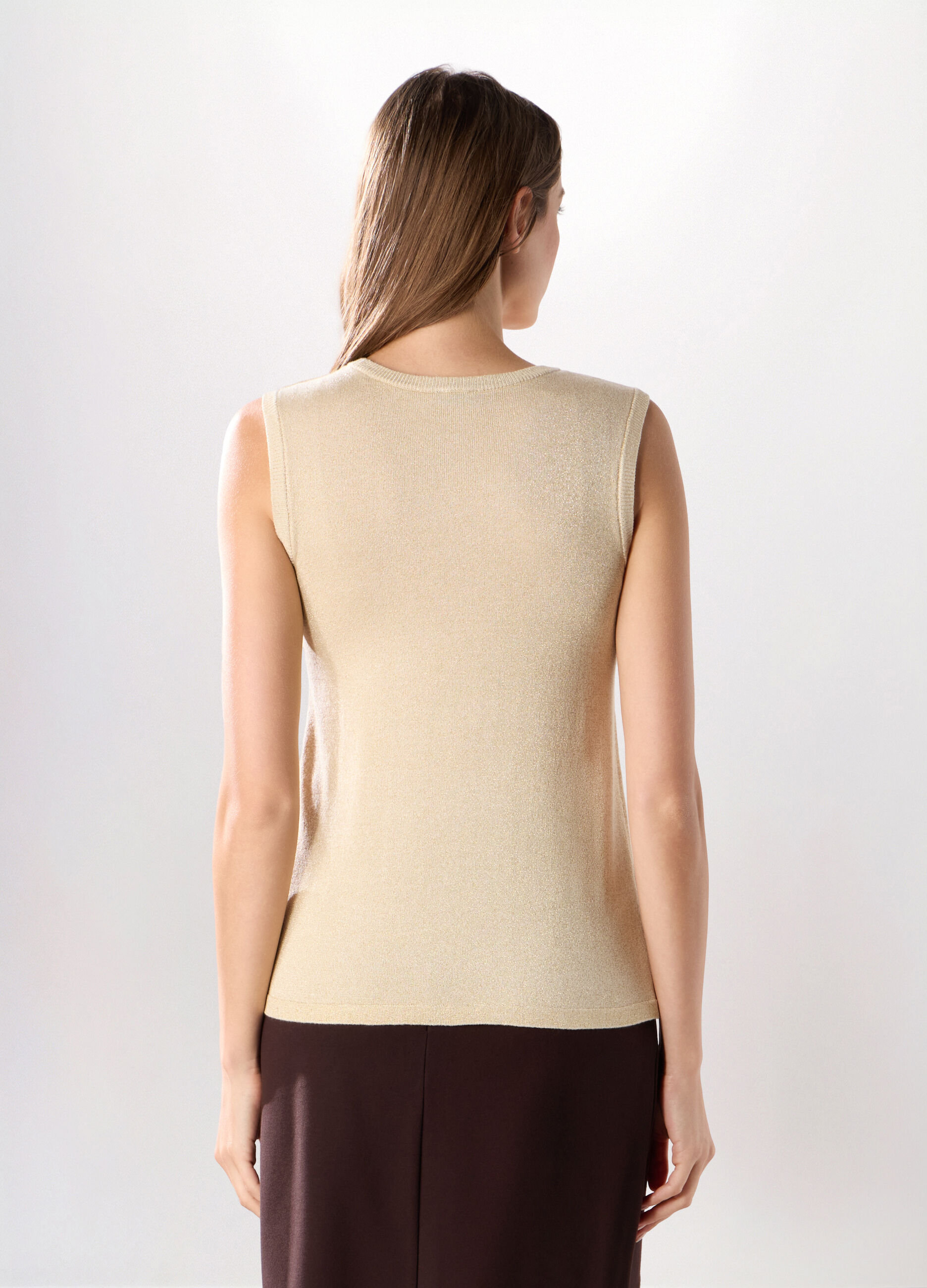 Canotta tricot misto viscosa donna_1