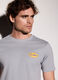 T-shirt in jersey di cotone con logo uomo_2