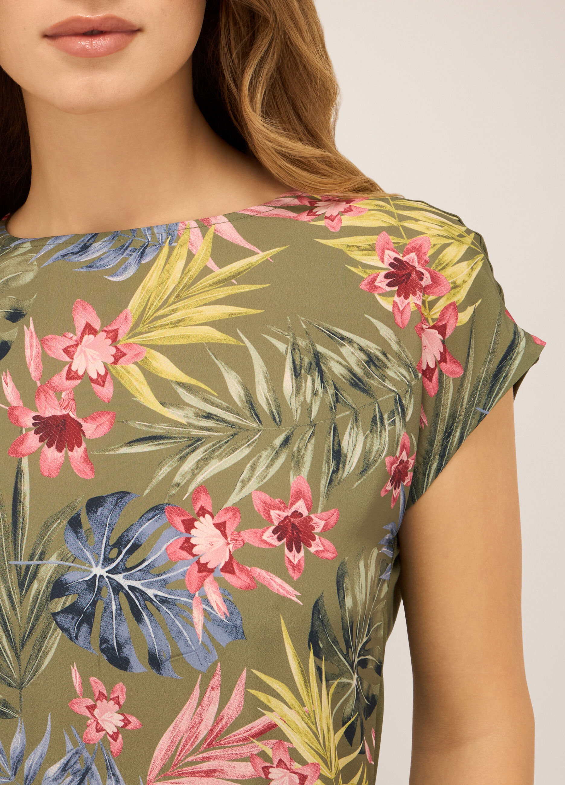 T-shirt in viscosa stretch donna_2