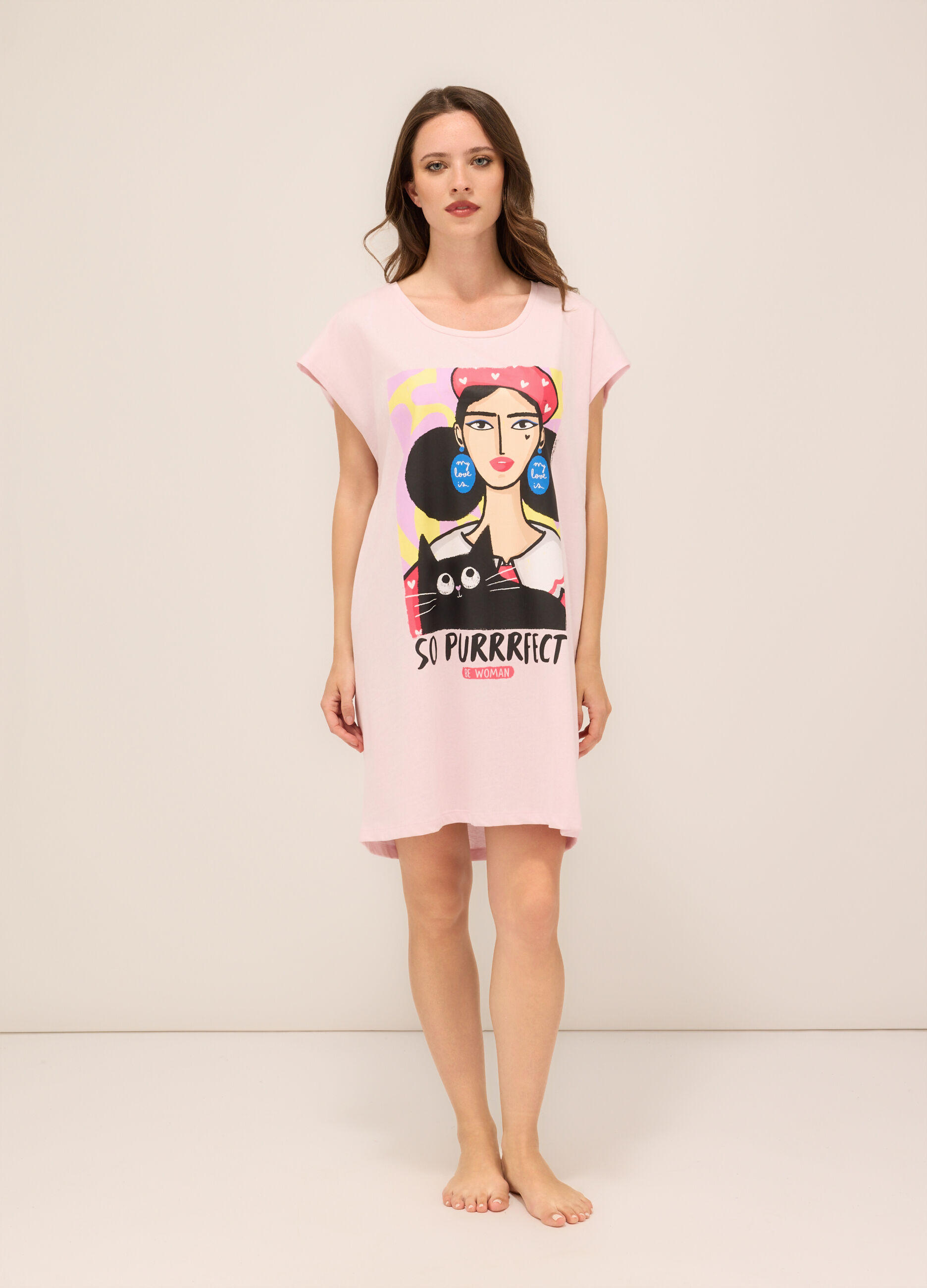 Maxi t-shirt da spiaggia donna_0