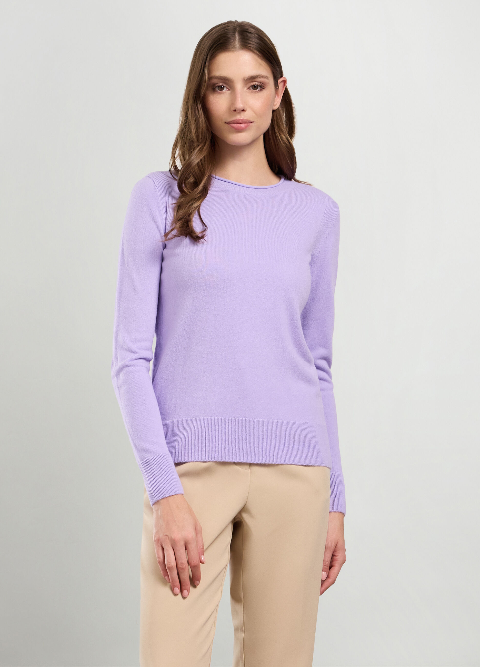 Girocollo tricot donna_0