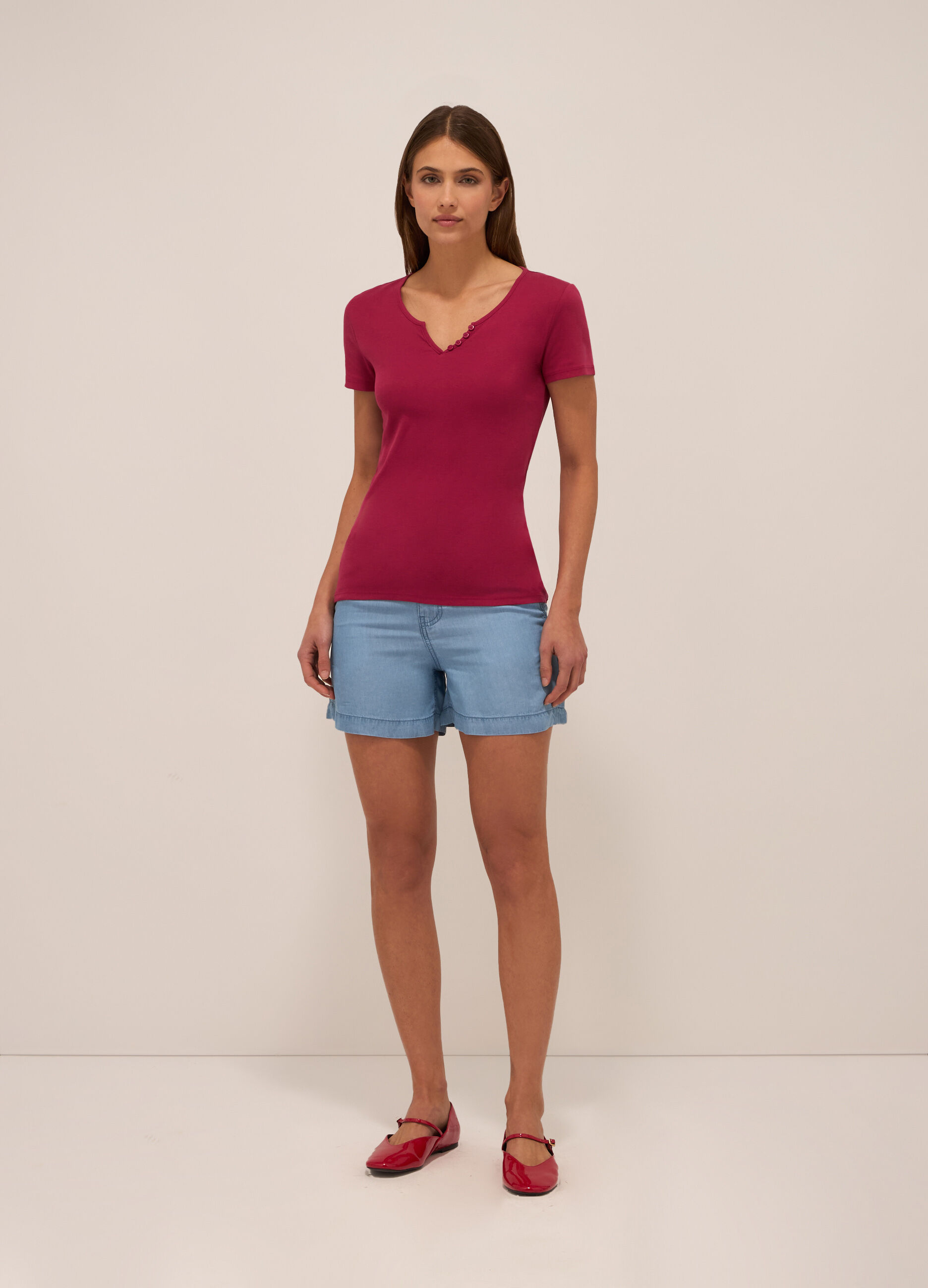 Shorts in pura lyocell donna_0