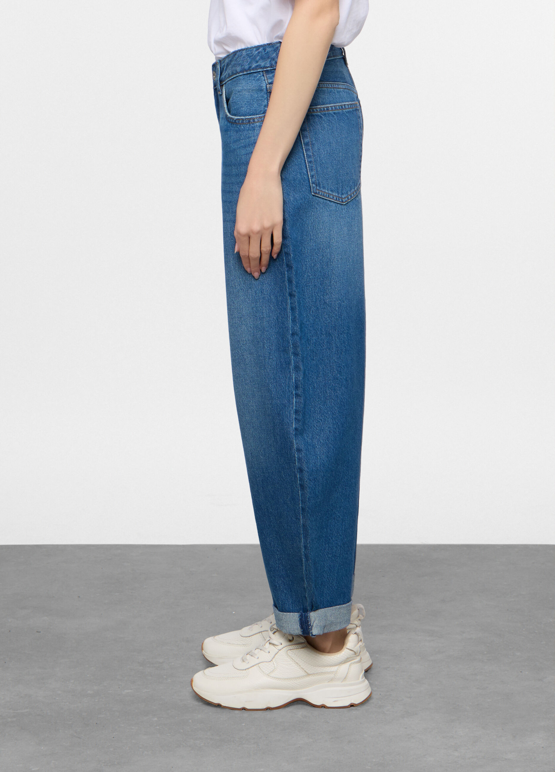 5 Tasche fit Barrel in denim donna_1