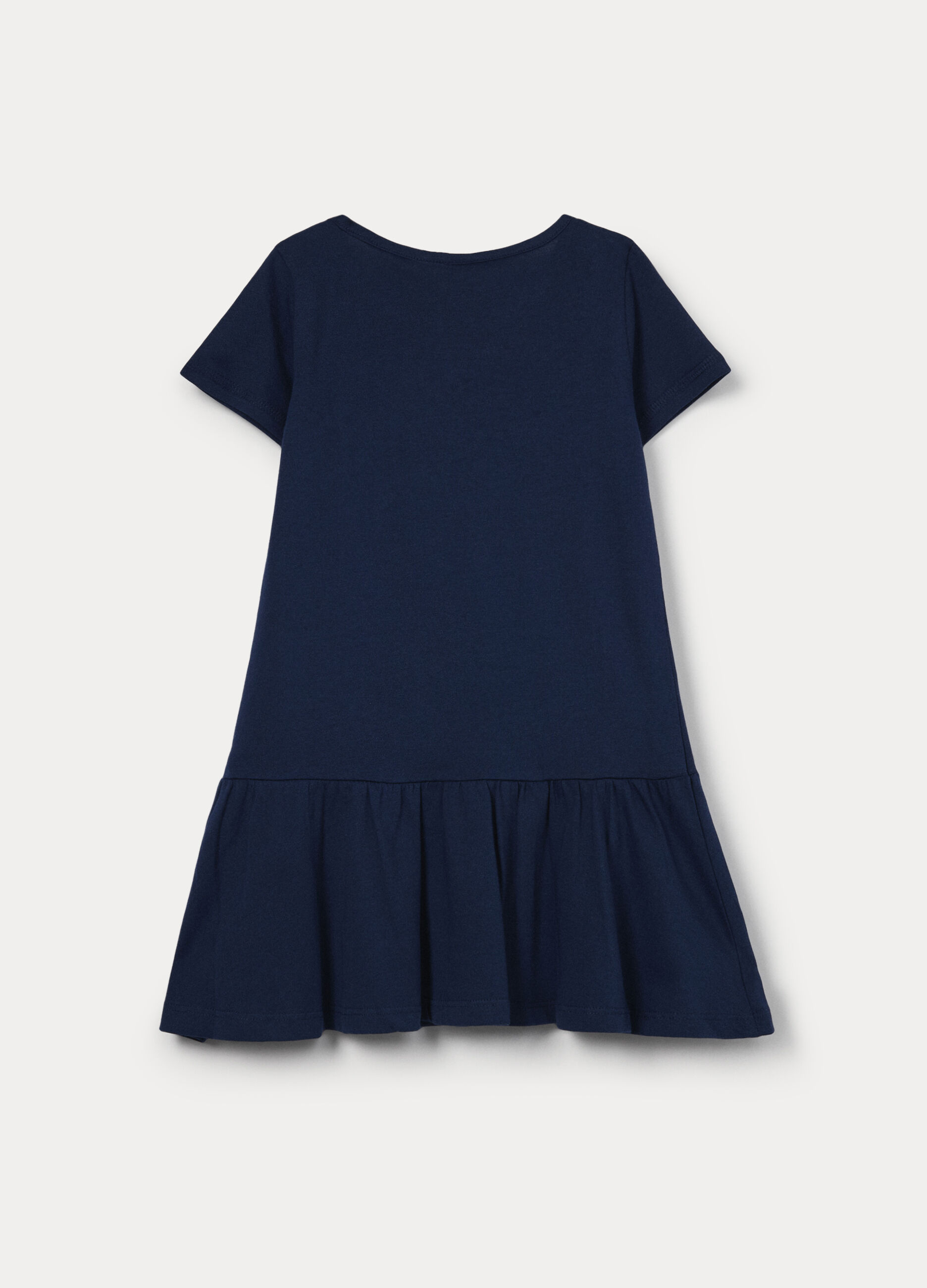 Vestito Stitch in jersey di puro cotone bambina_1