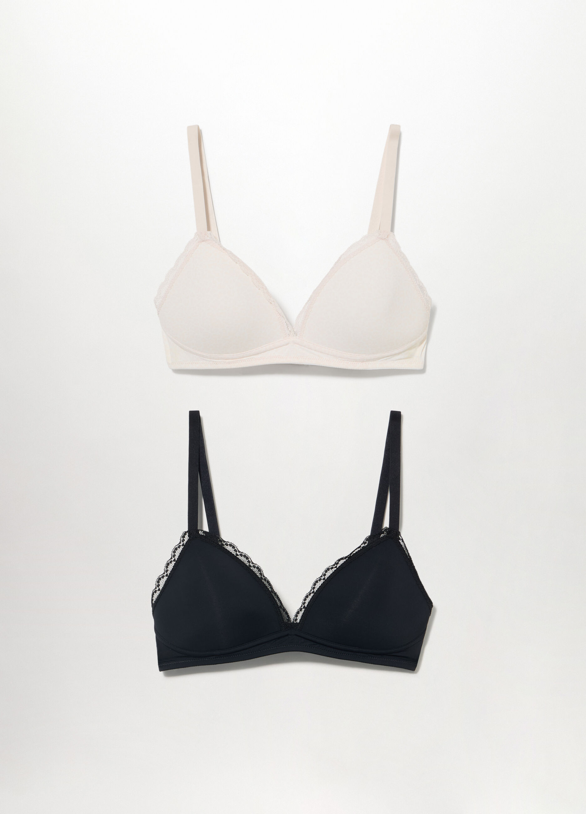 Pack 2 reggiseni imbottiti in microfibra_0