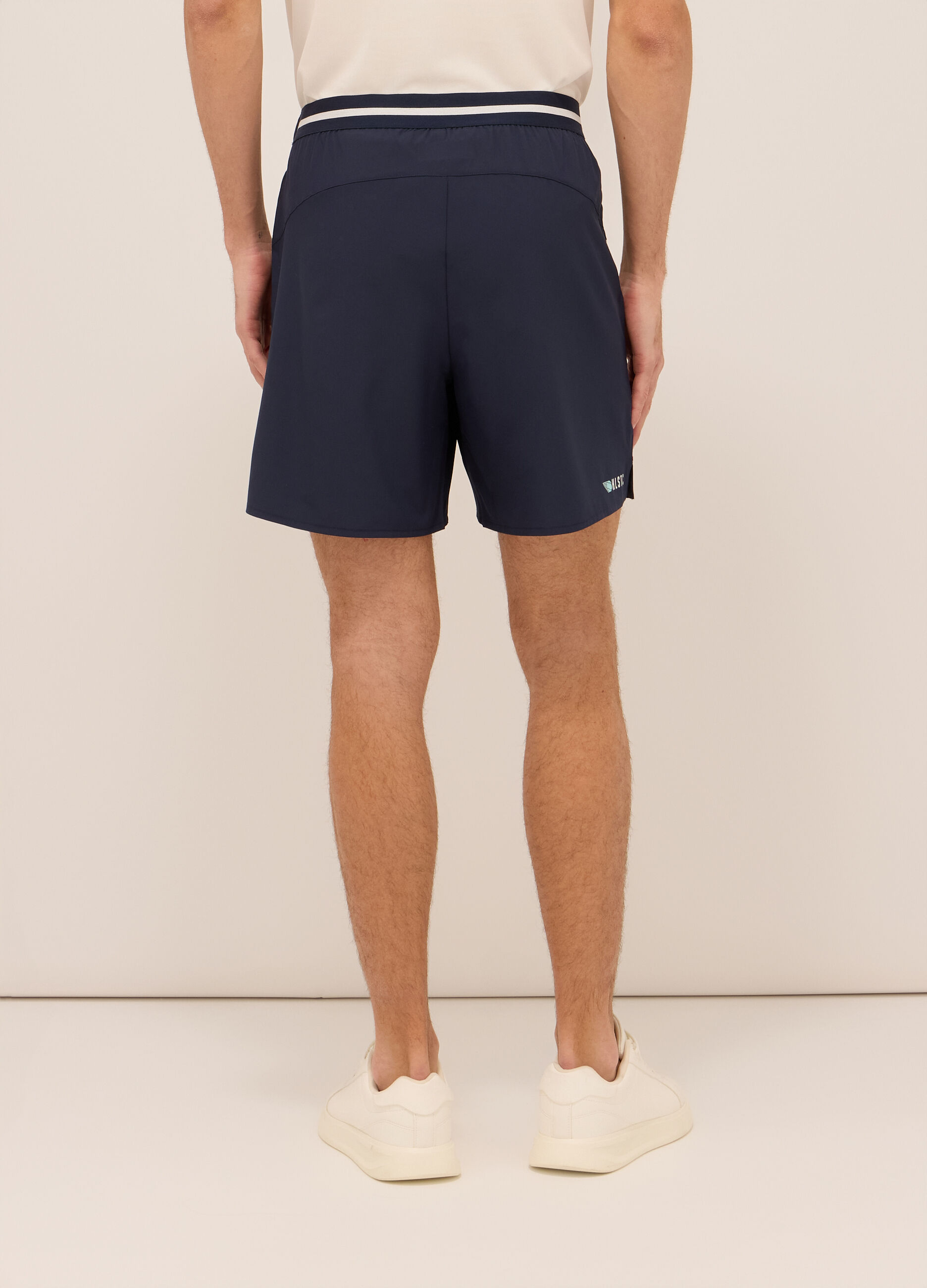 Pantaloncino sportivo in jersey stretch uomo_1