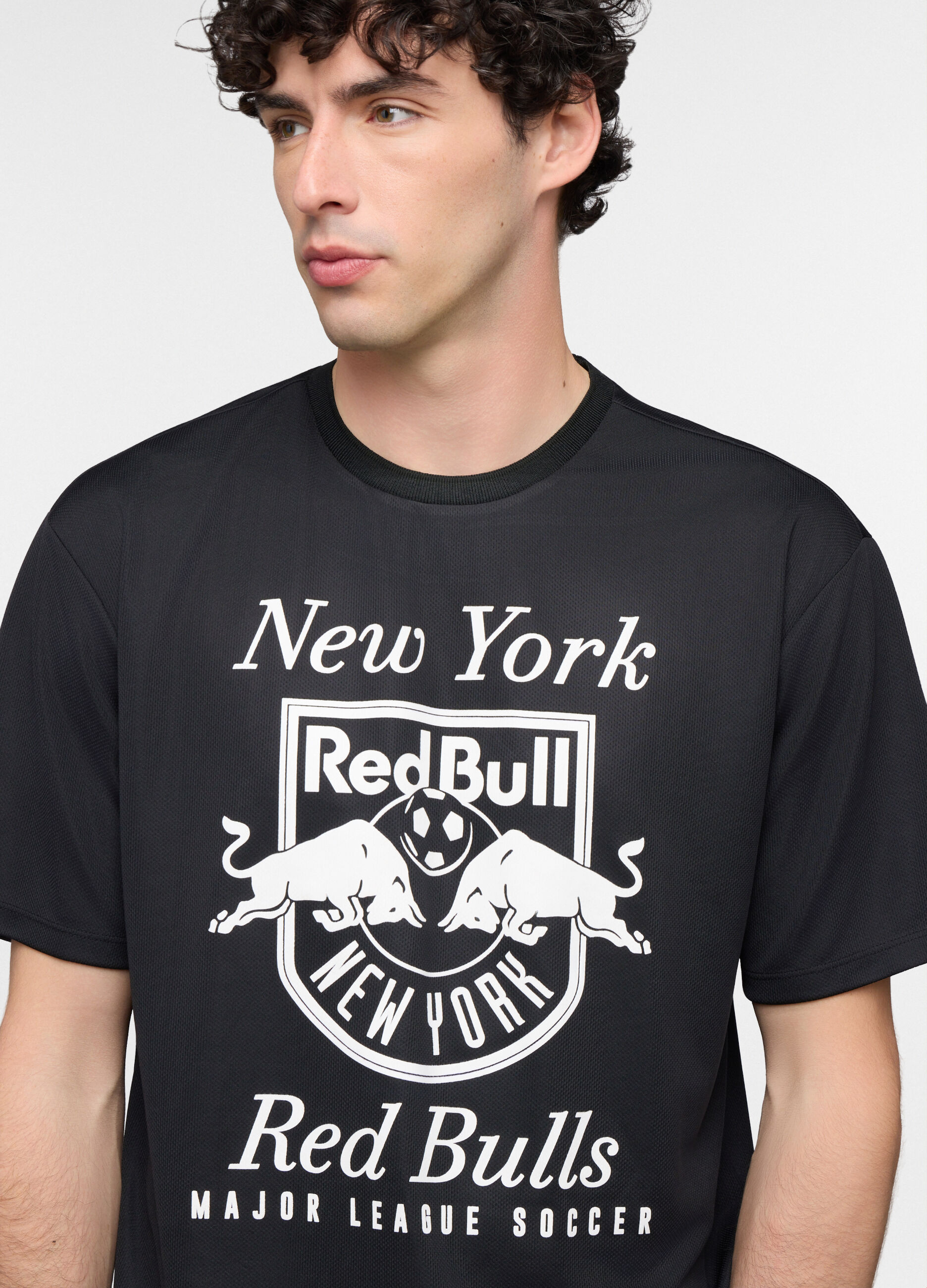T-shirt New Tork Red Bull in mesh uomo_2