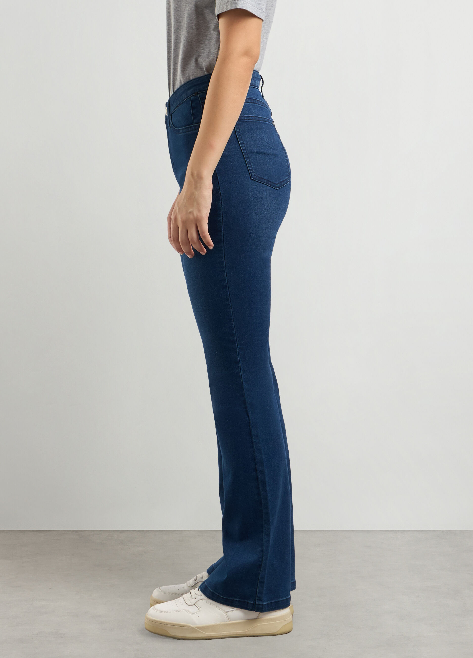 Treggings in misto cotone stretch donna_2