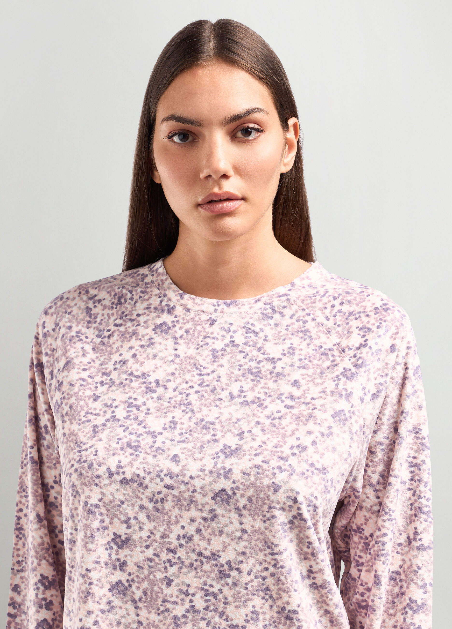 Set pigiama velours lungo donna_2