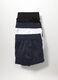 3 pack boxer in cotone con elastico uomo_0