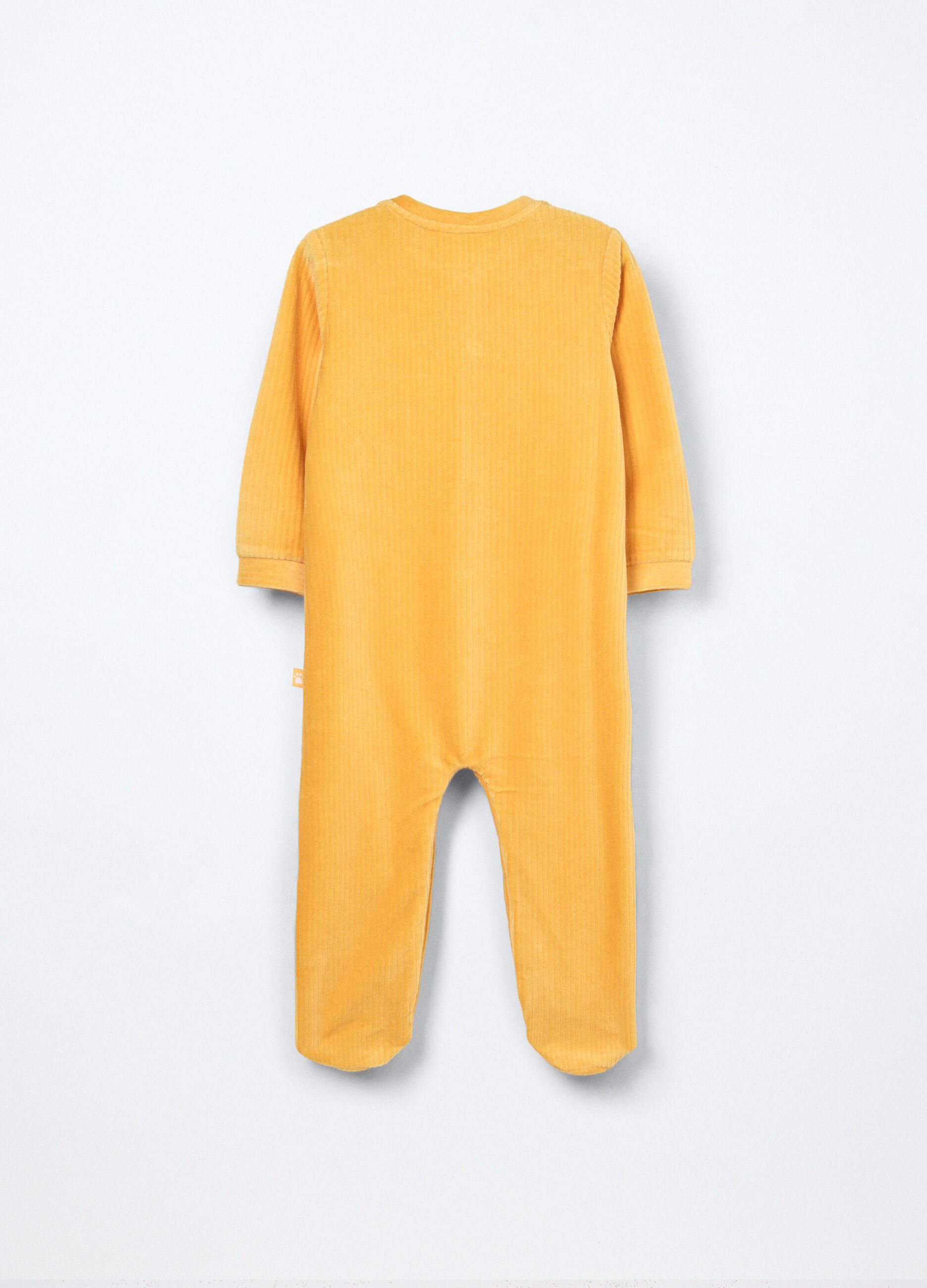 Pigiama velour misto cotone neonato_1
