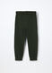 Jogger in puro cotone fleece bambino_0