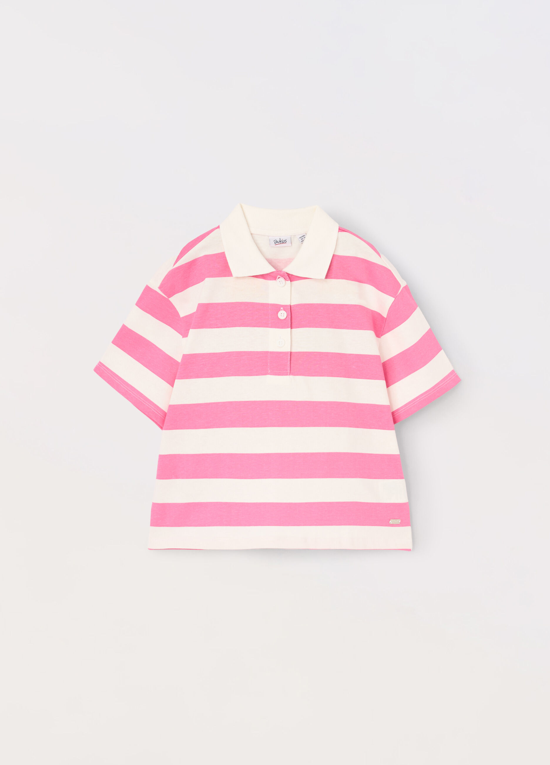 Polo in jersey di puro cotone ragazza_0