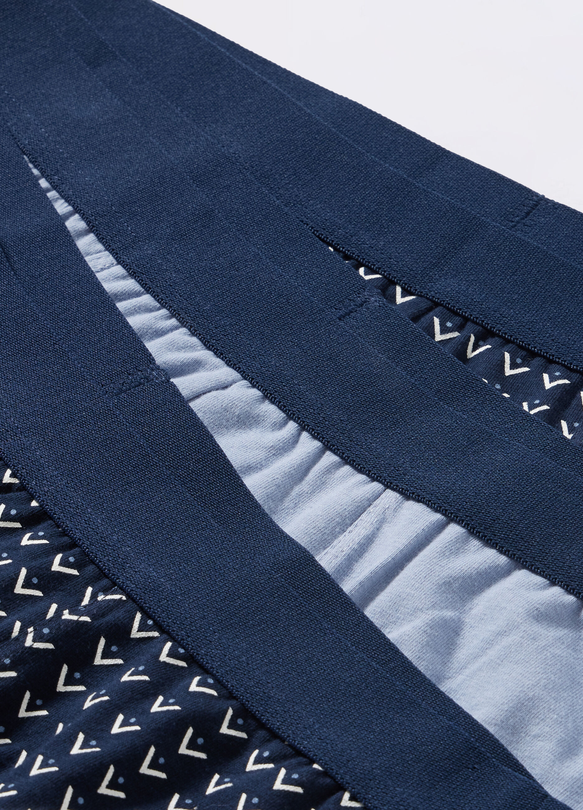 3 pack boxer in jersey di cotone stretch con fantasia uomo_2