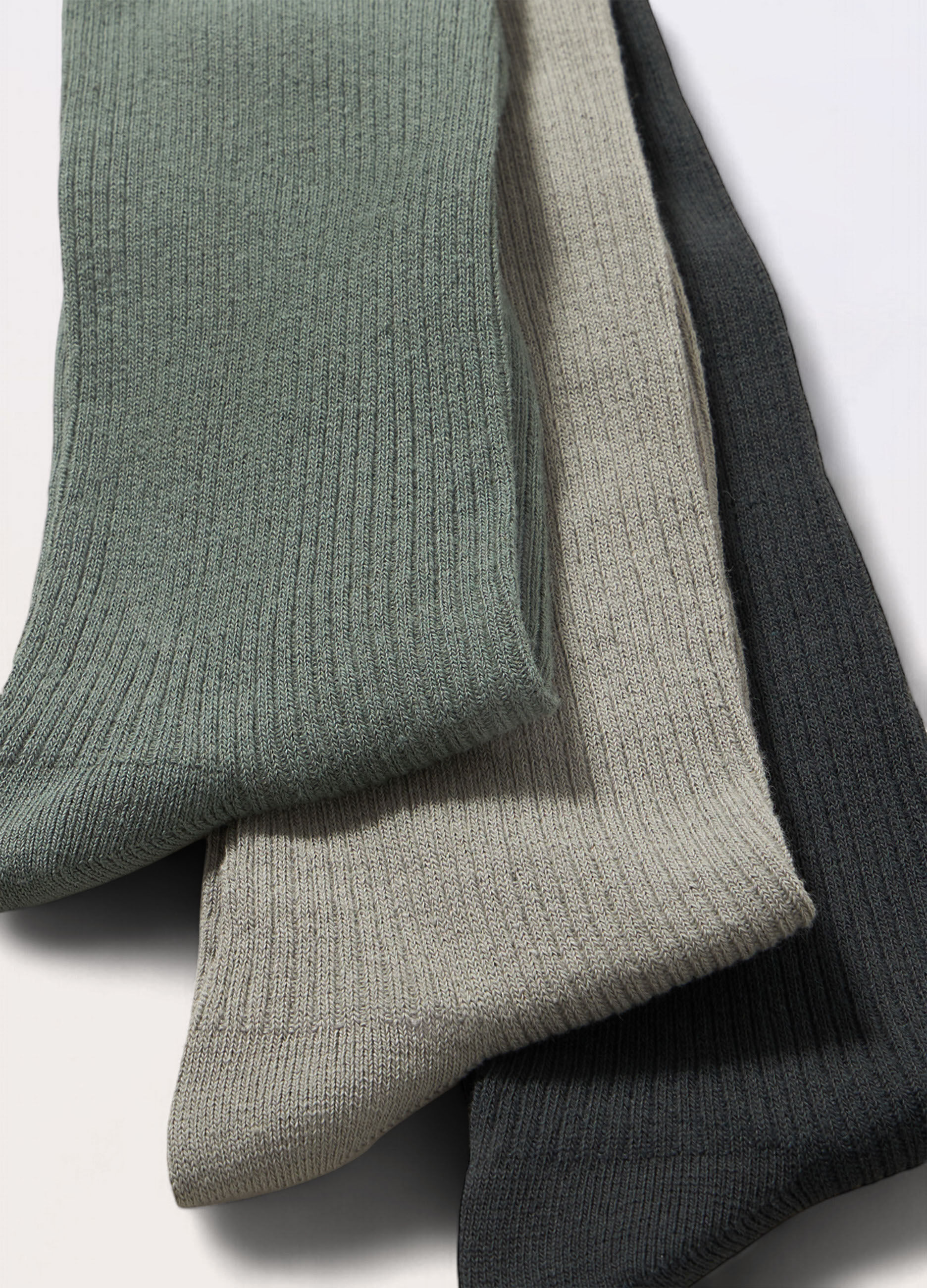 3 pack calze lunghe in cotone stretch uomo_1