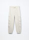 Jogger cargo in french terry di puro cotone ragazza_0