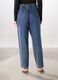 Pantaloni in denim di pura lyocell donna_1