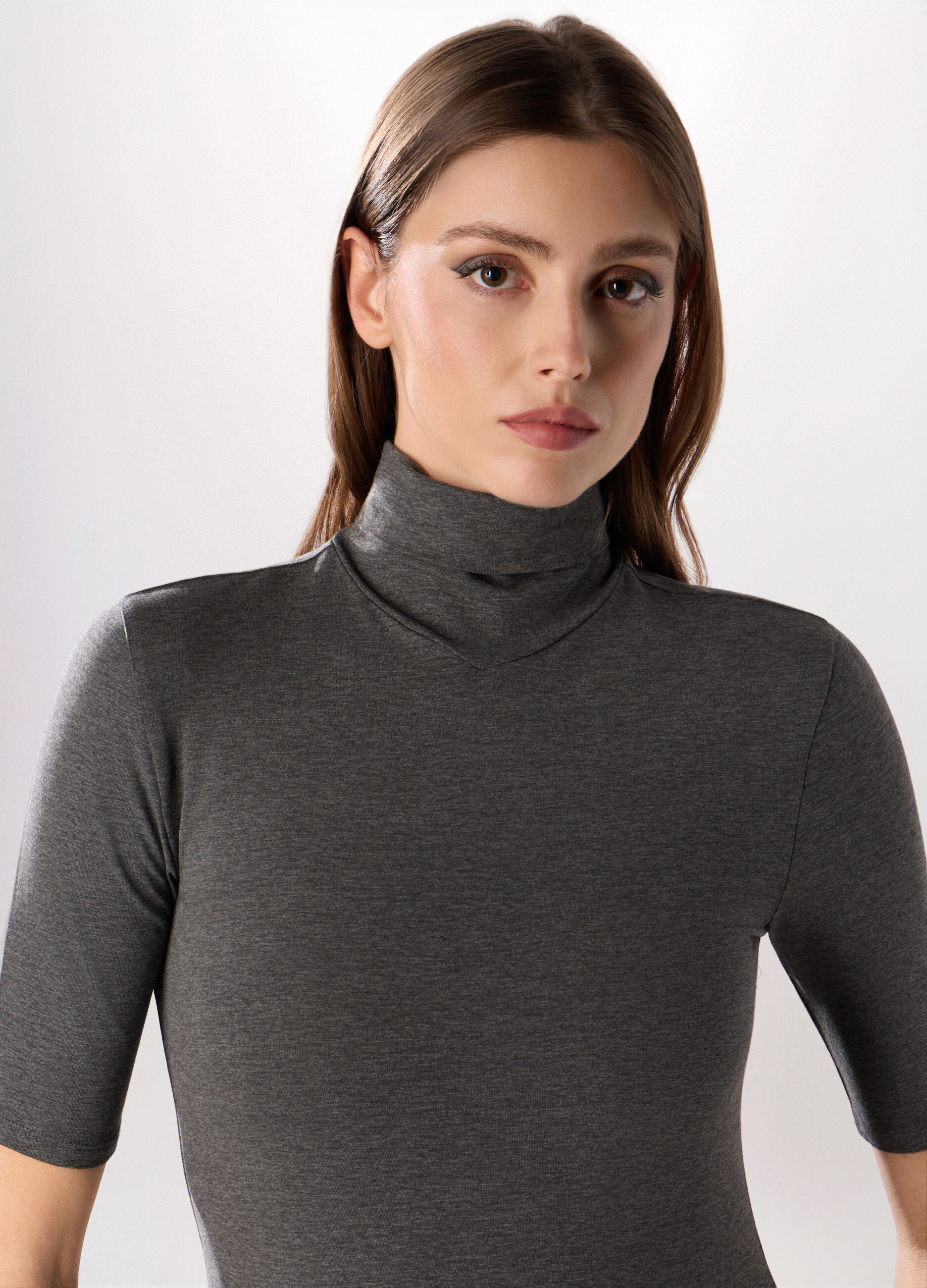 Lupetto in viscosa stretch donna_2