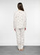 Set pigiama lungo in jersey di puro cotone donna_1