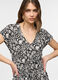 Abito lungo a balze stretch donna_2