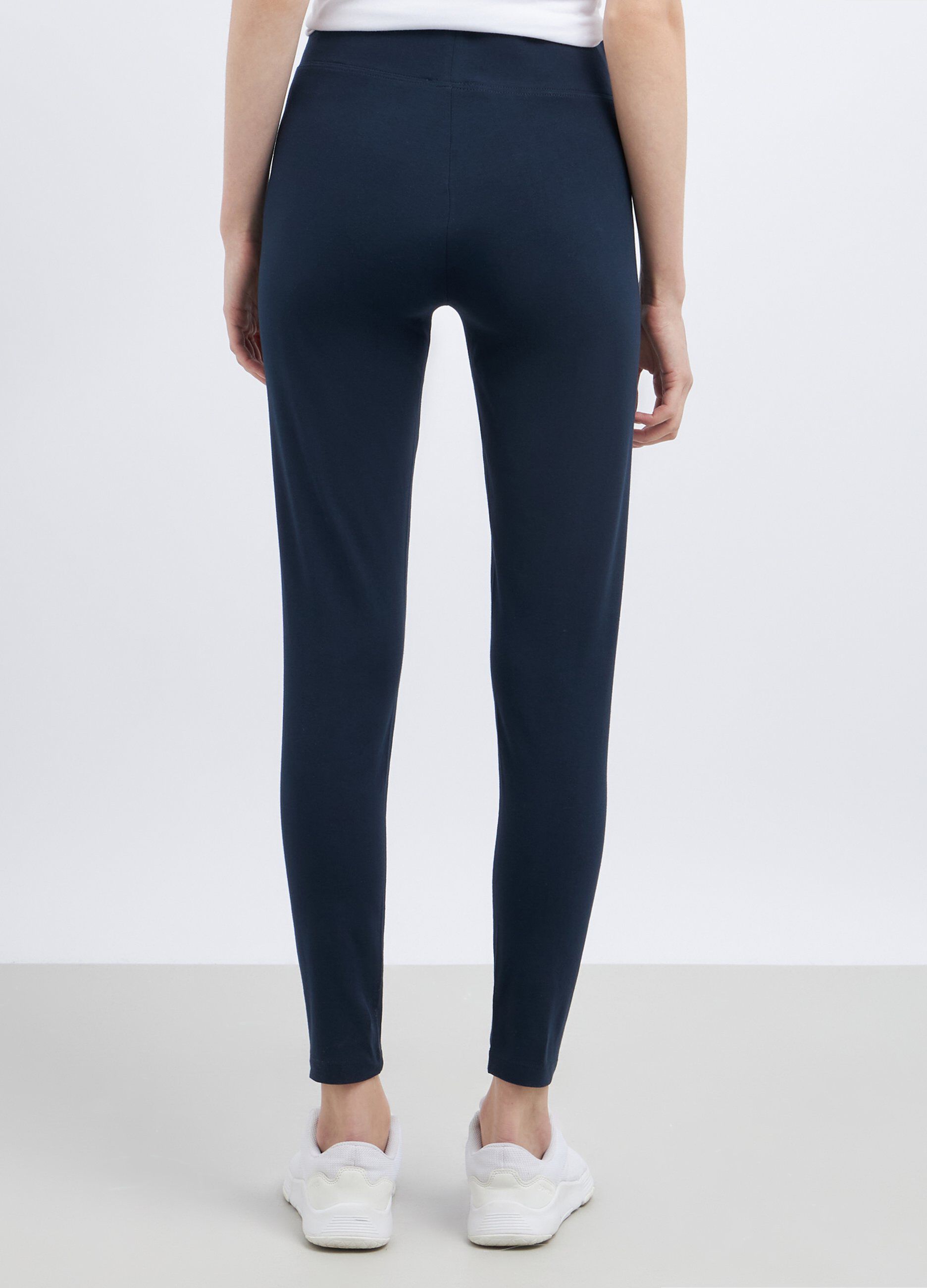 Leggings in cotone stretch donna_1