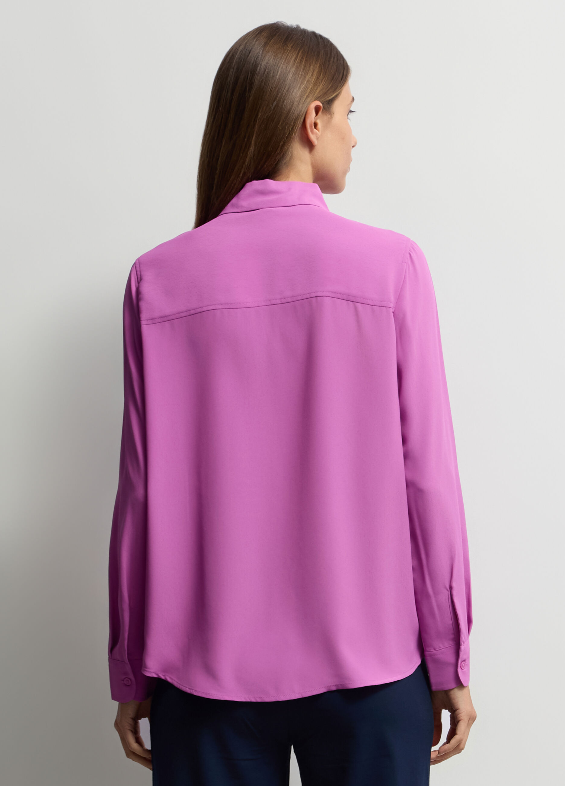 Camicia Fit Regular con colletto alla francese donna_1