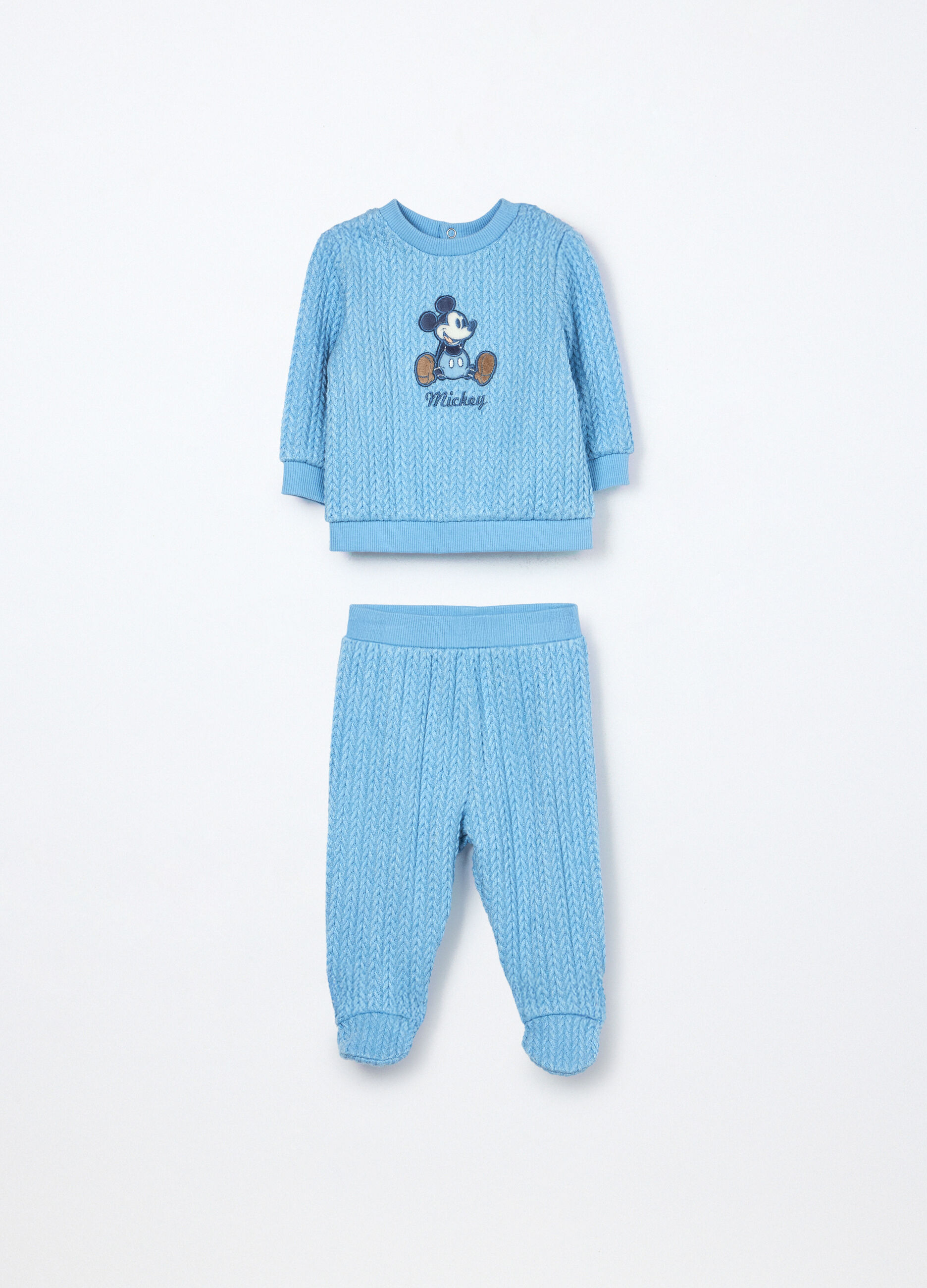 Set Disney in misto viscosa velour neonato_0
